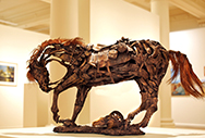 Driftwood Horse created by Jennie Scott Australian sculptor artist